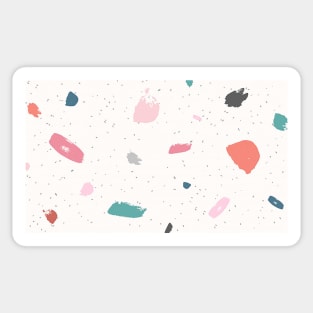 Abstract painting Sticker